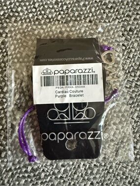 NWT paparazzi Purple Cardiac Couture Bracelet